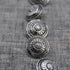 Button - Silver ‘Spin Me Round’ – 15mm